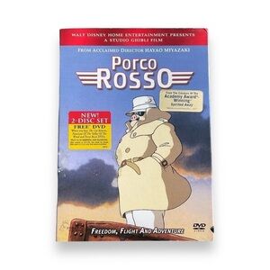 Studio Ghibli DVD Porco‎ Rosso Movie 2005 Hayao Miyazaki Anime Disney 2 Disc Set
